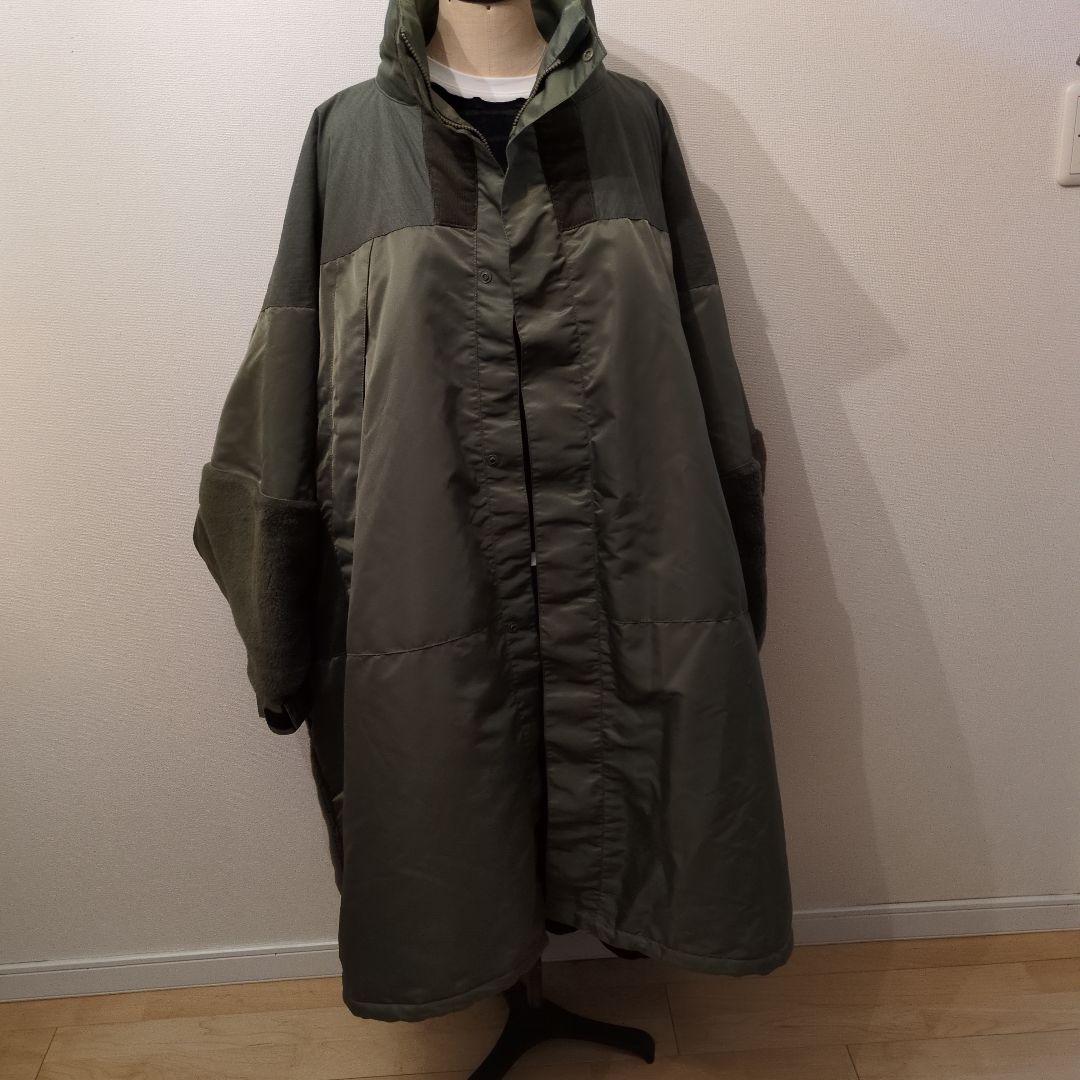 美品 etsinta エシンタ モンスター中綿オーバーコート M