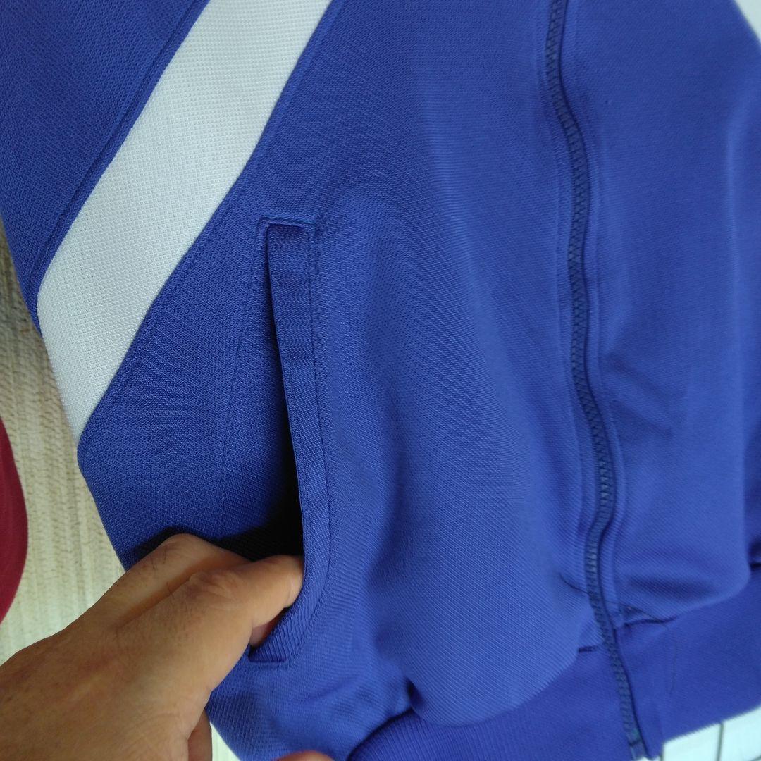 adidasデサント時代90年代前半の トーニングジャケット＆パンツ セット2L