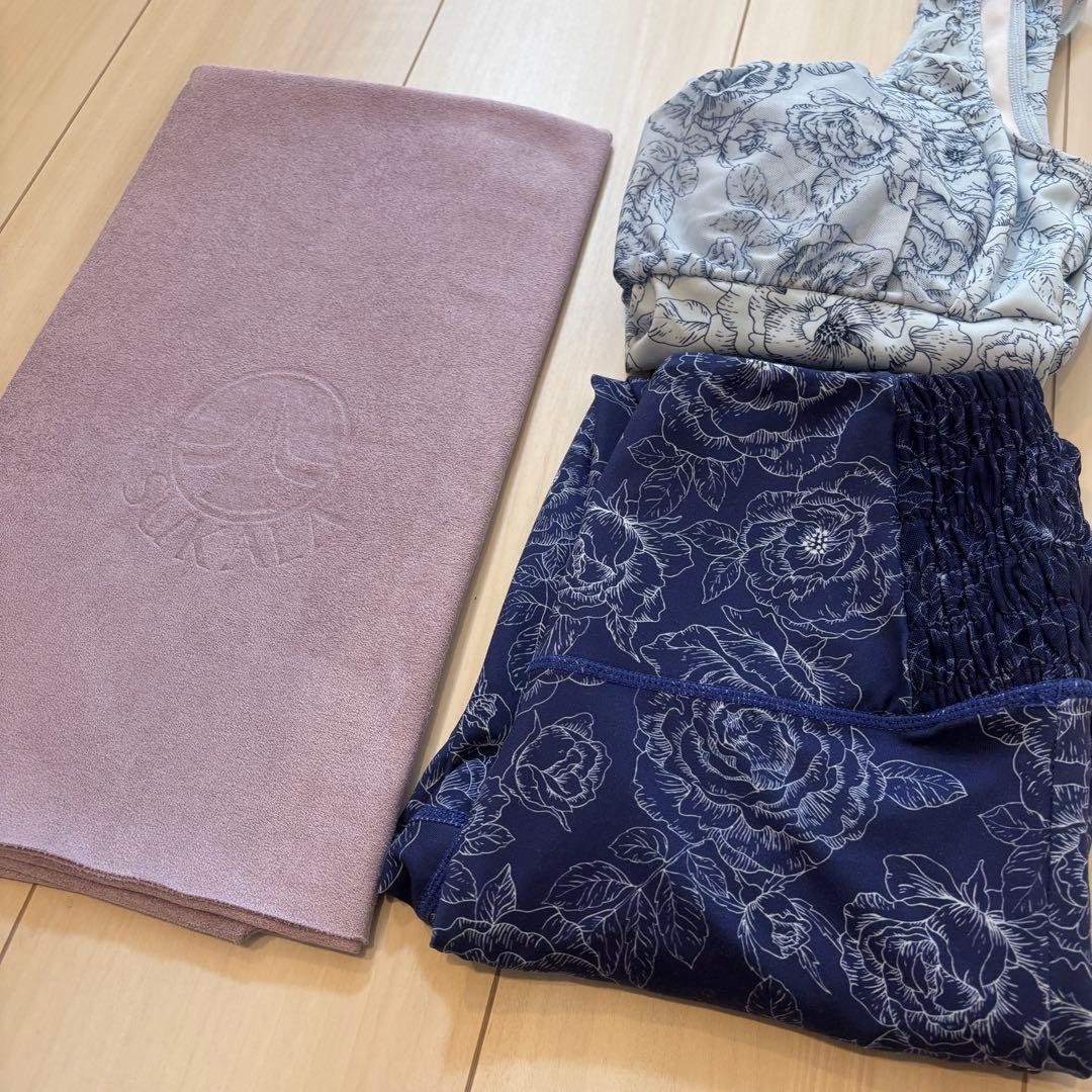 【SUKALA】【LAVA】ヨガウェア・ラグのセット