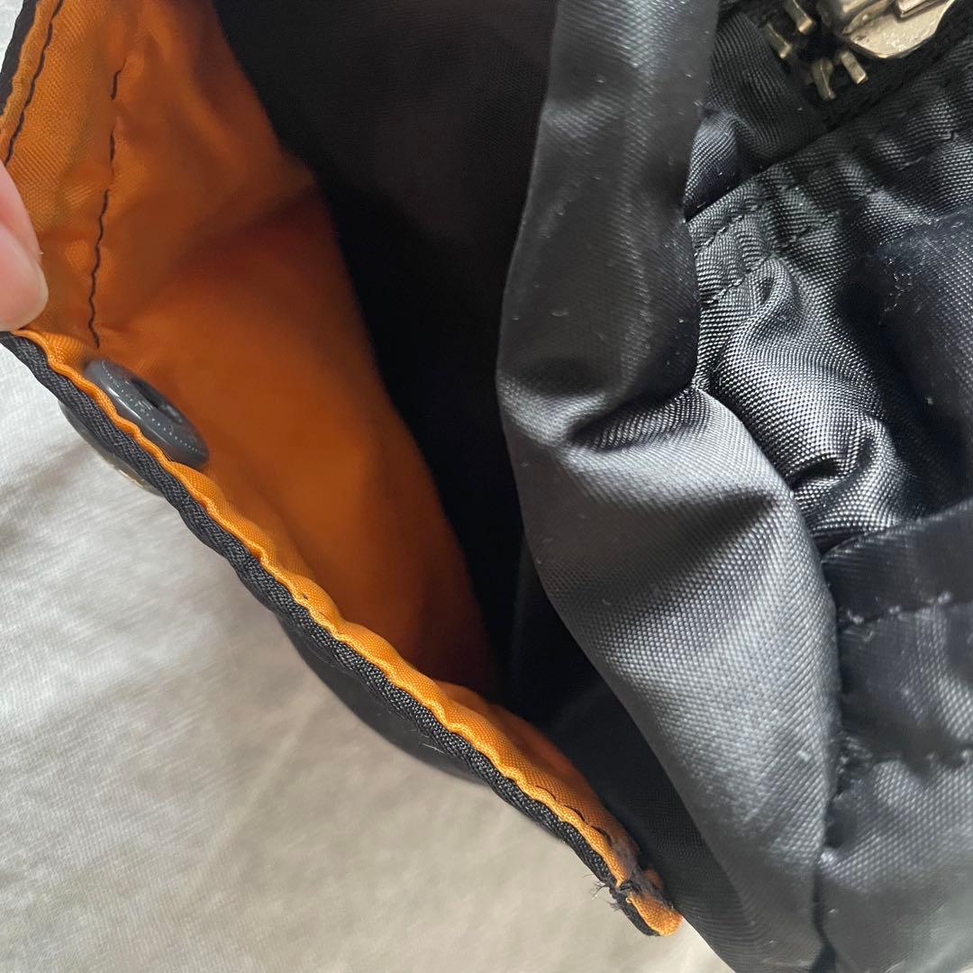 【使用感少】廃盤品 PORTER TANKER ミニボストンバッグ ドラム型 黒