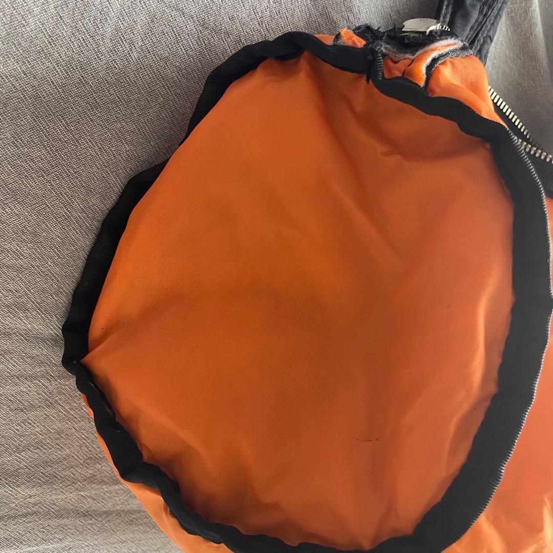 【使用感少】廃盤品 PORTER TANKER ミニボストンバッグ ドラム型 黒