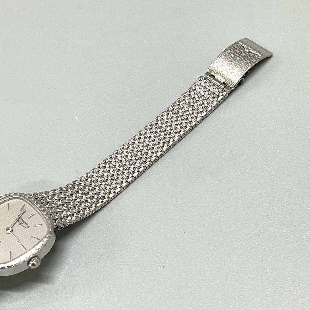 LONGINES ロンジン 美品 スクエア 電池交換済 レディース 時計 961