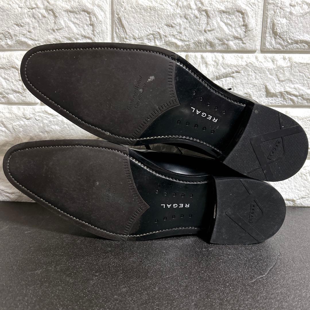 REGAL 315R ストレートチップ ブラック 黒 26cm