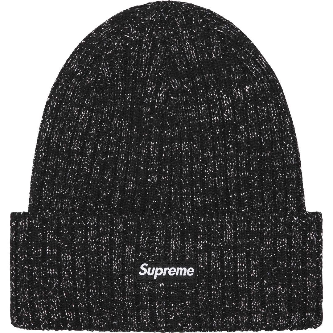 帽子 Supreme Overdyed Beanie llic Black