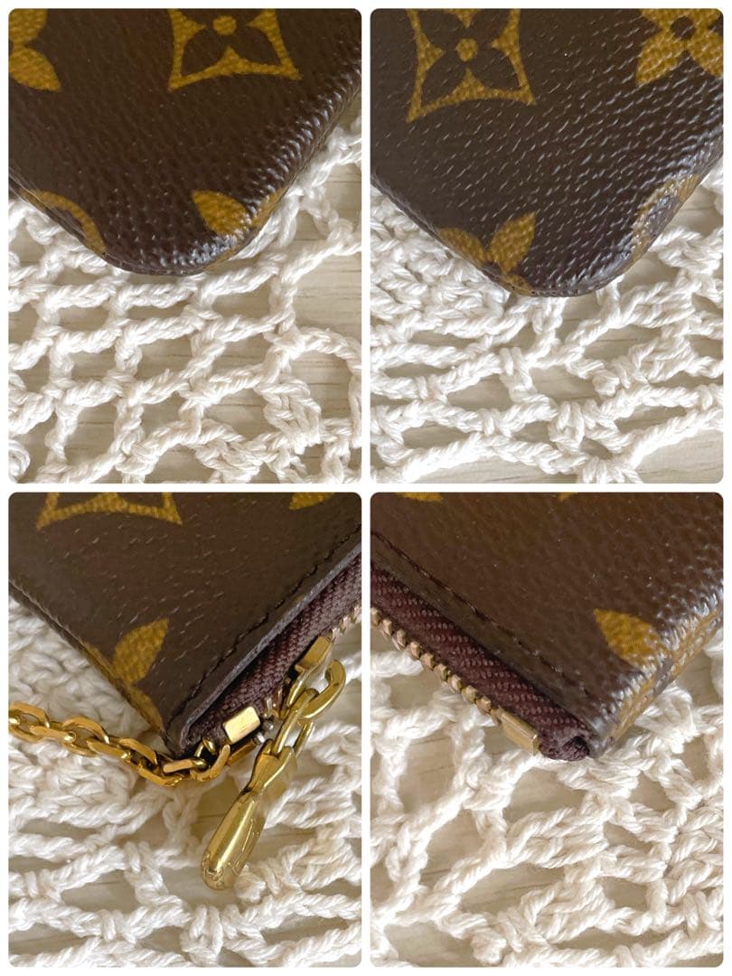 LOUIS VUITTON ケース　ポルトフォイユ クレ　キーリング付き