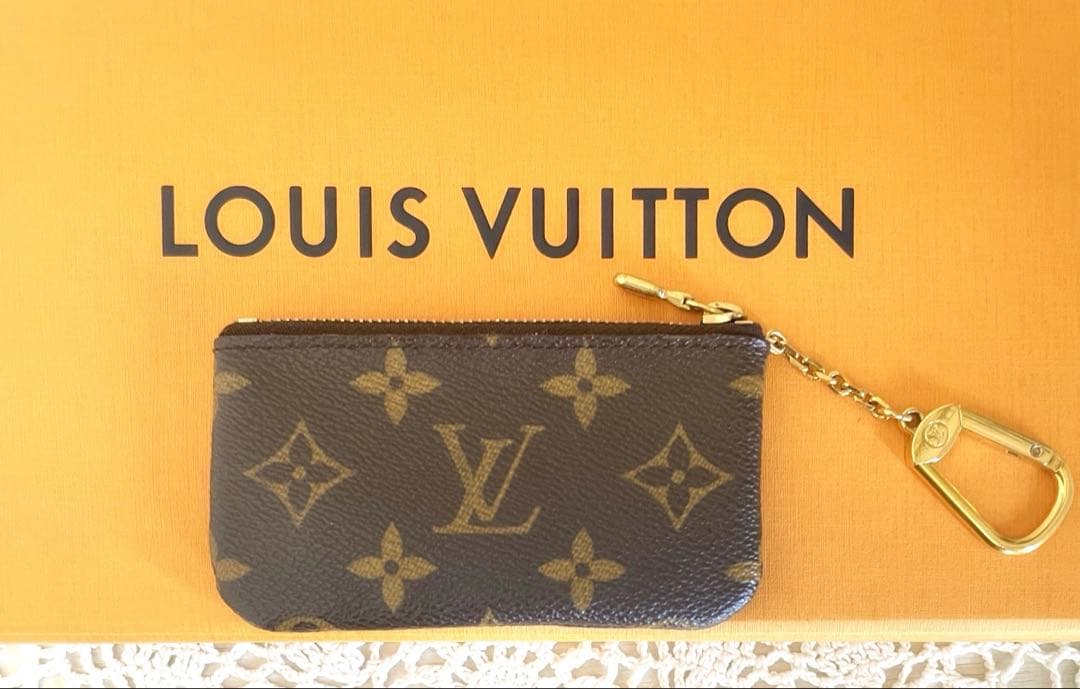 LOUIS VUITTON ケース　ポルトフォイユ クレ　キーリング付き
