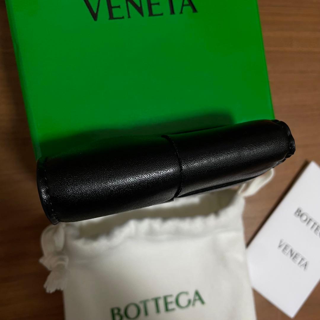 ボッテガヴェネタ カセット 折り財布 二つ折り ブラック　札入れ