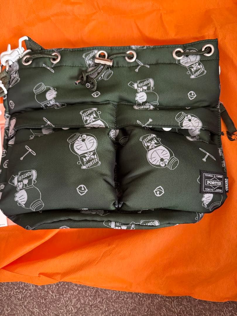 ふふふさん専用　新品未使用品　ポーター　ドラえもん　ツールバック　オリーブカラー