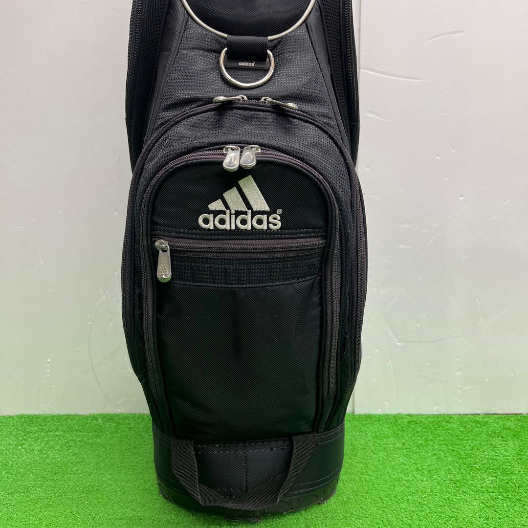 アディダス adidas ゴルフバッグ　9インチ　ブラック　メンズ　ゴルフ