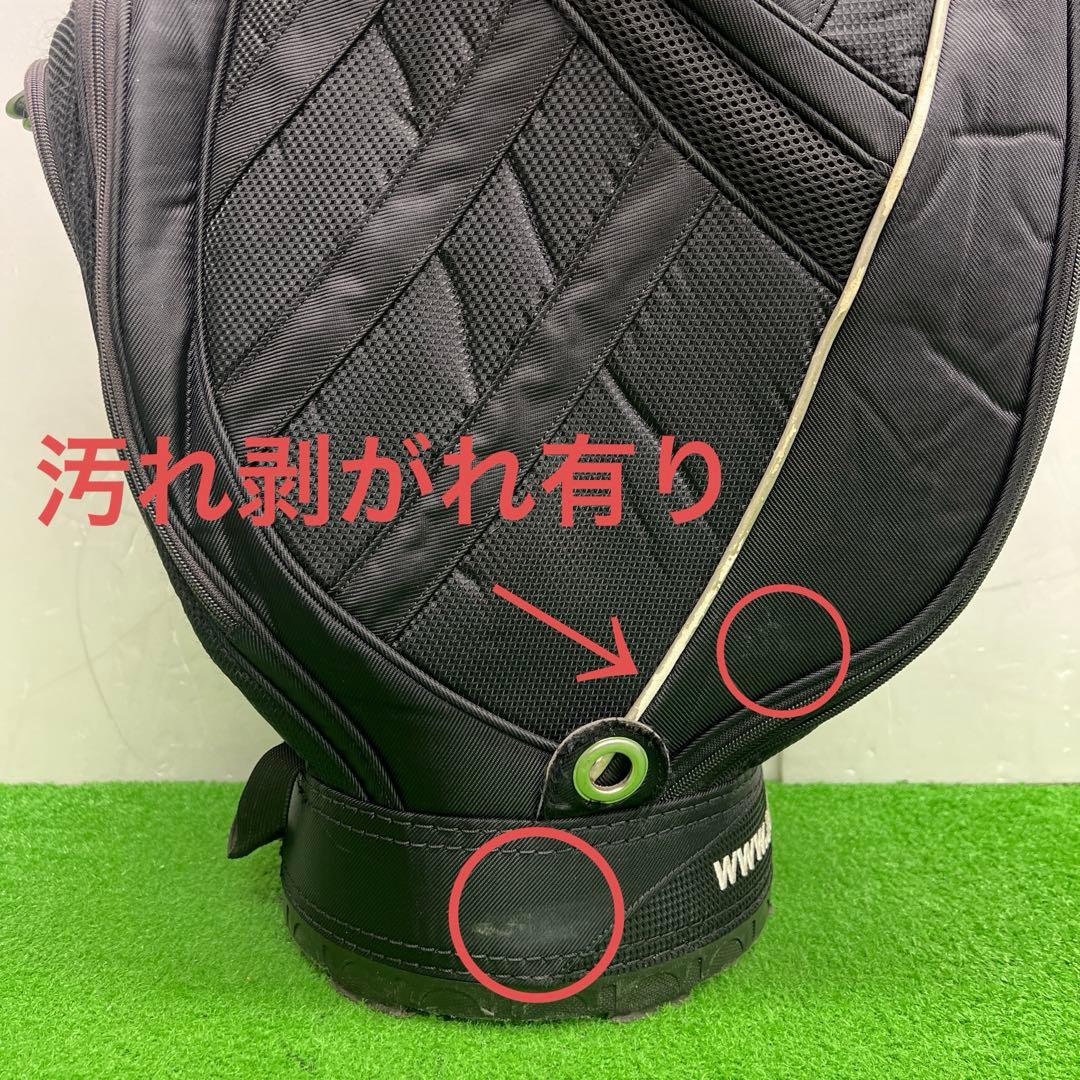 アディダス adidas ゴルフバッグ　9インチ　ブラック　メンズ　ゴルフ