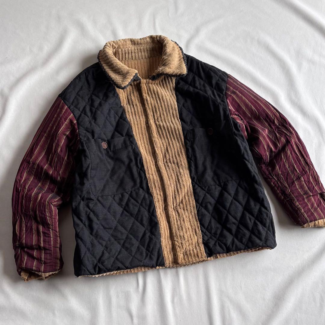 ジャケット・アウター 90s EURO label wide-wale corduroy jacket