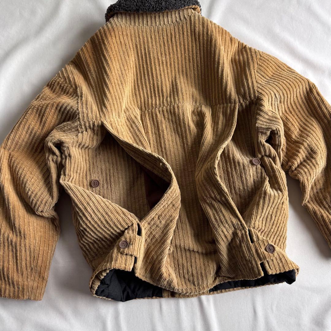 ジャケット・アウター 90s EURO label wide-wale corduroy jacket