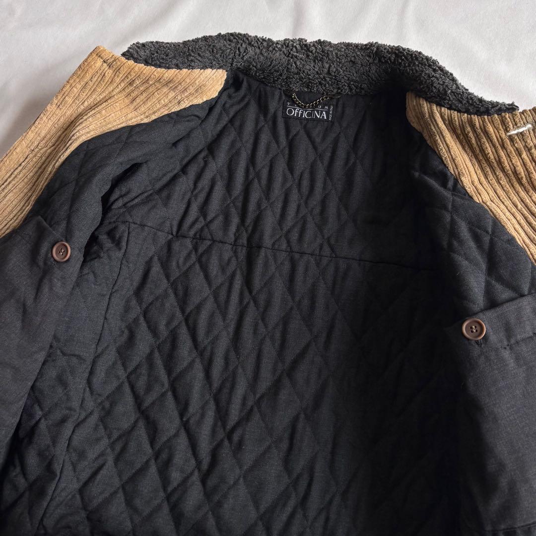 ジャケット・アウター 90s EURO label wide-wale corduroy jacket