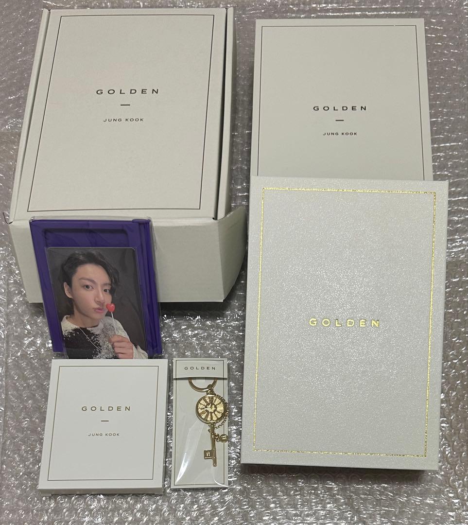 BTS MERCH BOX 18 マーチボックス JUNGKOOK GOLDEN