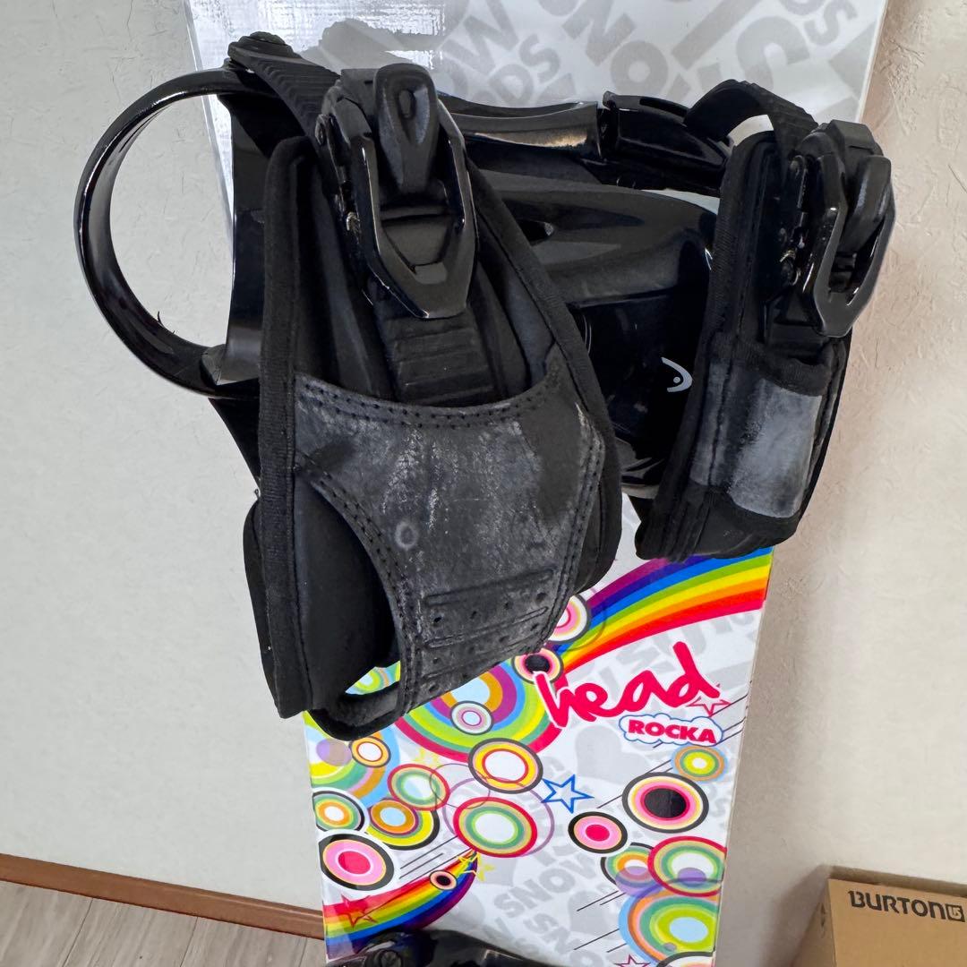 専用HEAD x Burton スノーボードセット 139cm バートン24cm