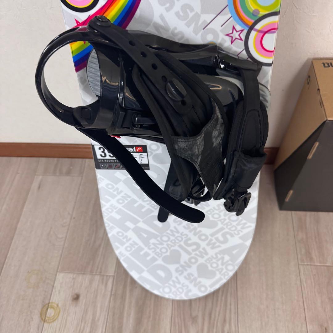 専用HEAD x Burton スノーボードセット 139cm バートン24cm