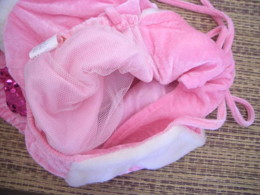 ピンク　バニーガール　衣装　11人分セット　うさ耳・チョーカー・アームバンド付