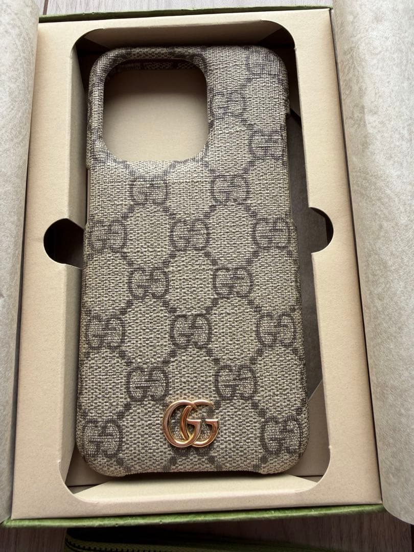 GUCCI グッチ オフィディア スマホケース　iPhone15pro 極美品