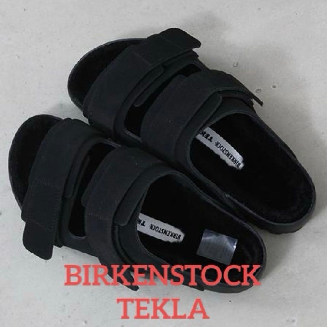 [新品]BIRKENSTOCK TEKLA ビルケンシュトック uji黒ブラック