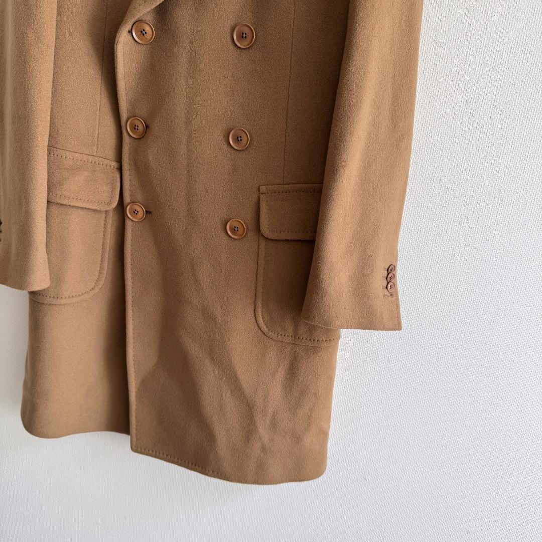 カシミヤ100% TAGLIATORE Brilla別注 ダブルチェスターコート