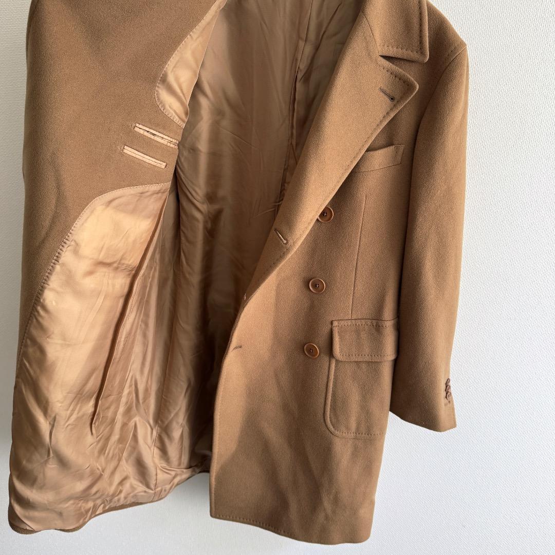 カシミヤ100% TAGLIATORE Brilla別注 ダブルチェスターコート