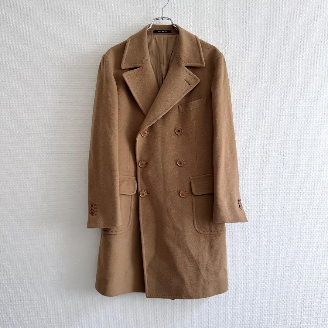 カシミヤ100% TAGLIATORE Brilla別注 ダブルチェスターコート