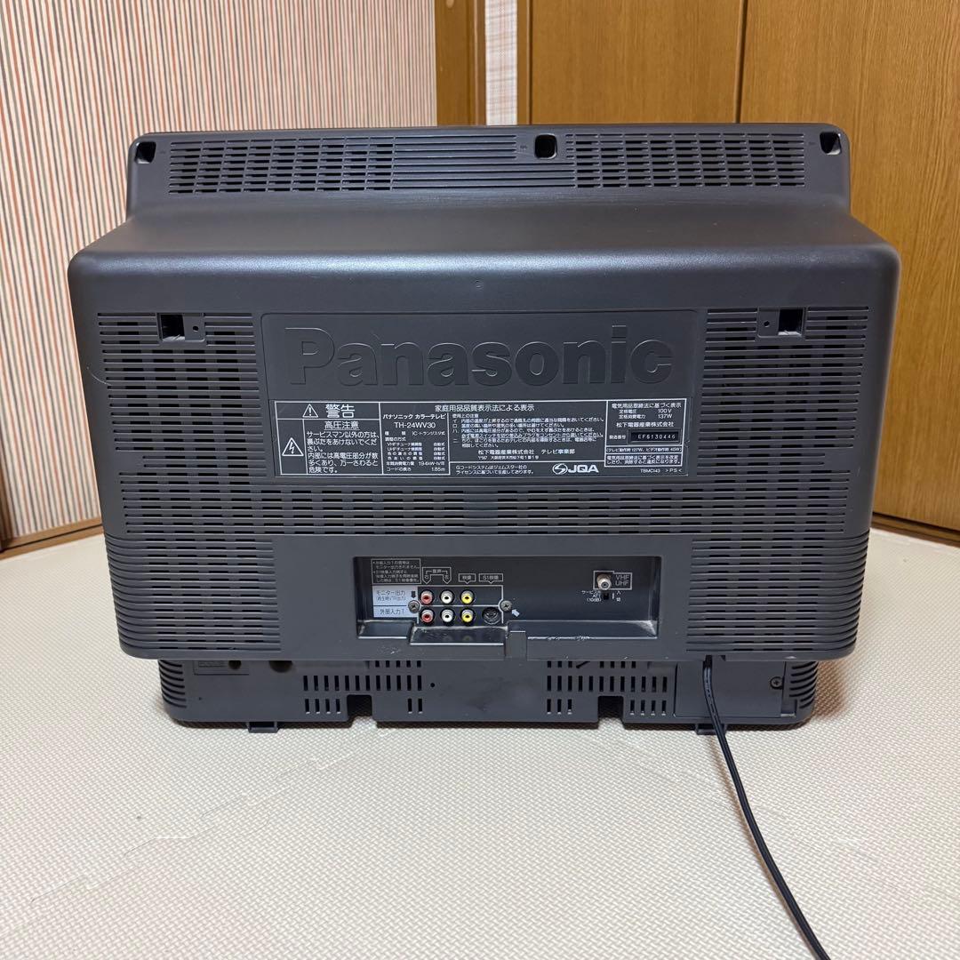 希少レア Panasonic パナソニック ブラウン管テレビ TH-24WV30