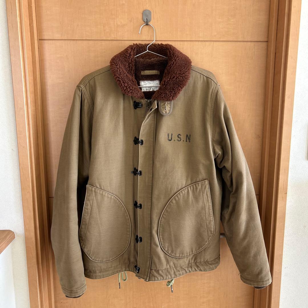 古着 N-1 デッキジャケット