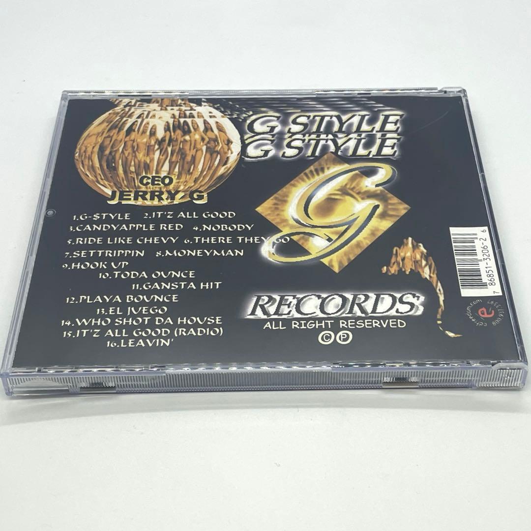 【G-RAP】 JERRY G - G-STYLE