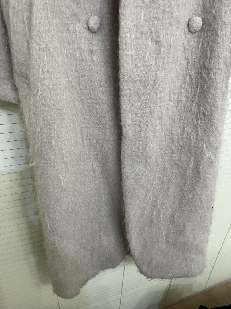 ジャケット・アウター Ameri DEFORMATION COLLAR SHAGGY COAT