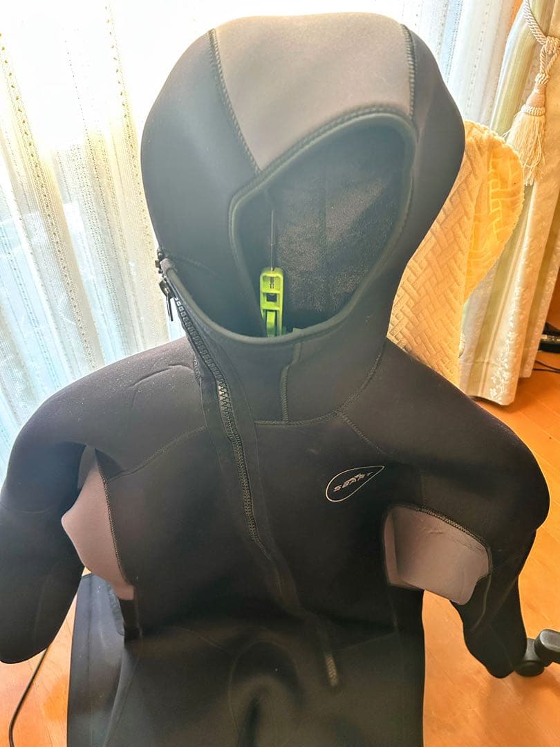 フード付きネオプレンフルウェットスーツ
