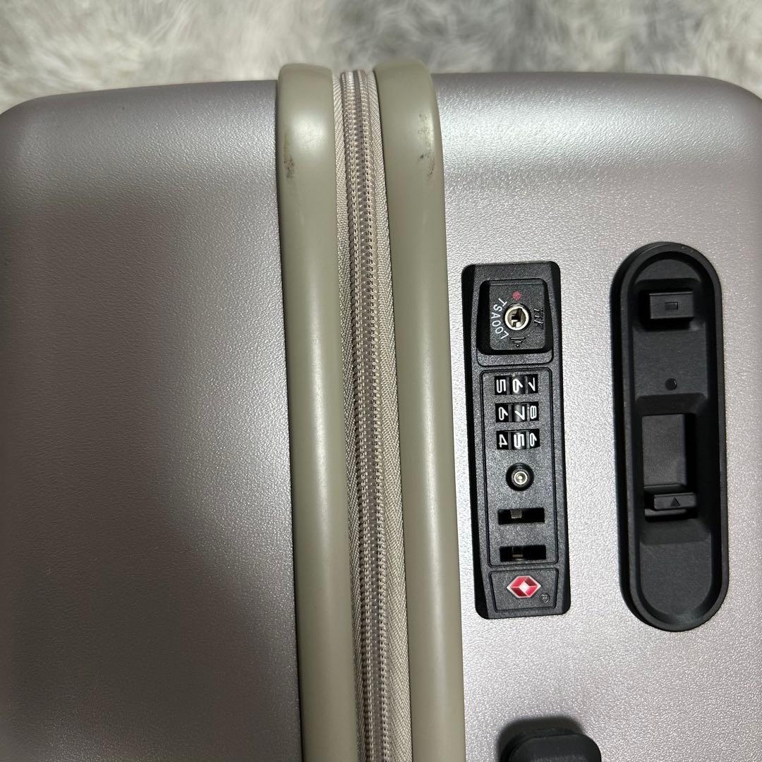 ACE/エース スーツケースTSAロック キャリーケース シャンパングレー　旅行