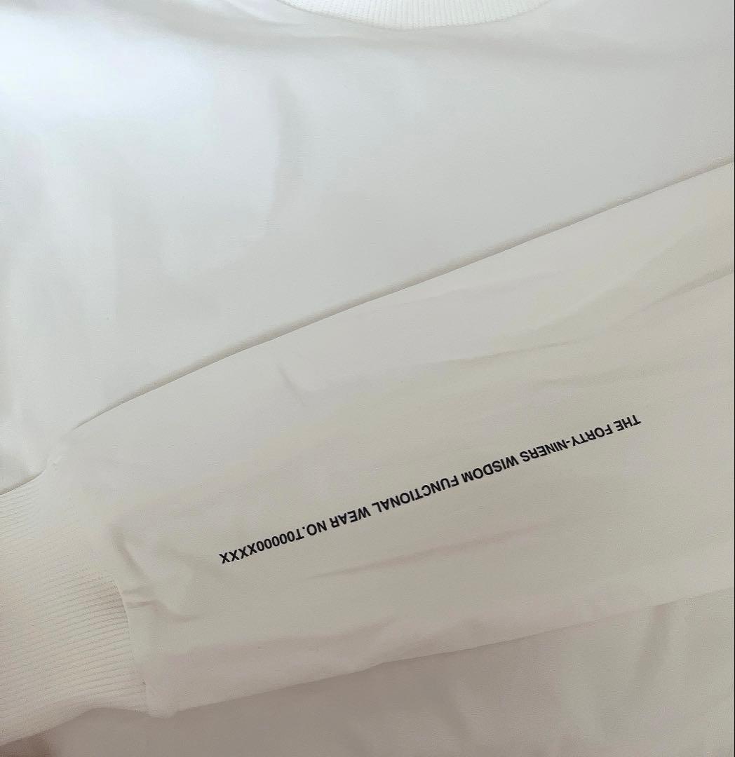 TFW49 長袖モックシャツ　XL ホワイト