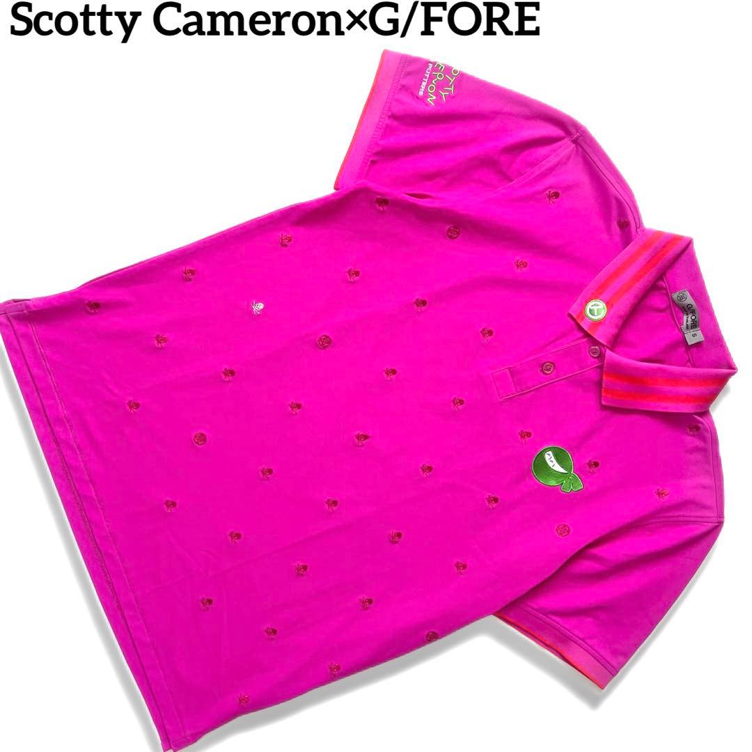 Scotty Cameron スコッティキャメロン　ジーフォア　ポロシャツ　ロゴ
