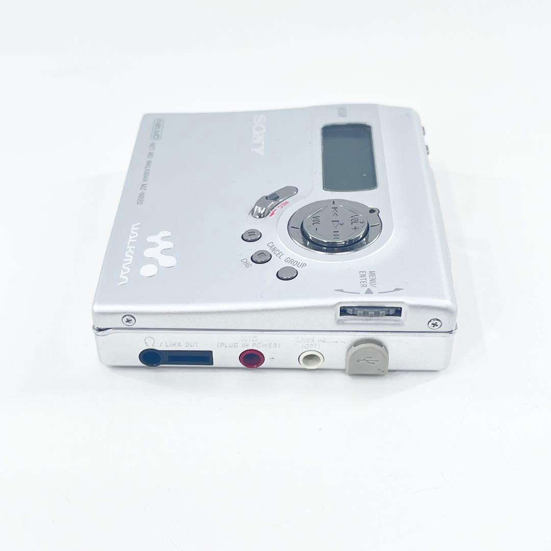 美品 SONY ソニー NetMD ウォークマン MZ-N920 完動品