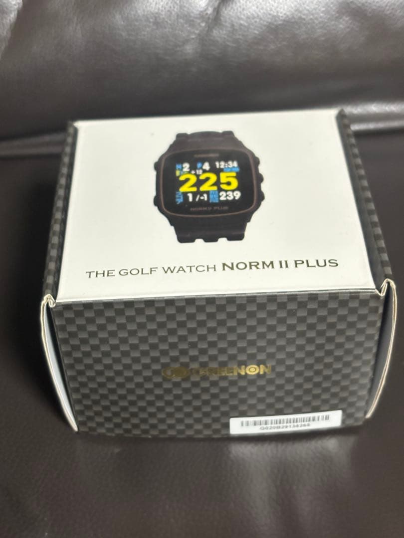 超美品！ザ・ゴルフウォッチ　ノルムⅡプラス　ブラック