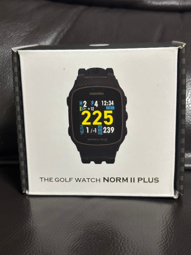 超美品！ザ・ゴルフウォッチ　ノルムⅡプラス　ブラック