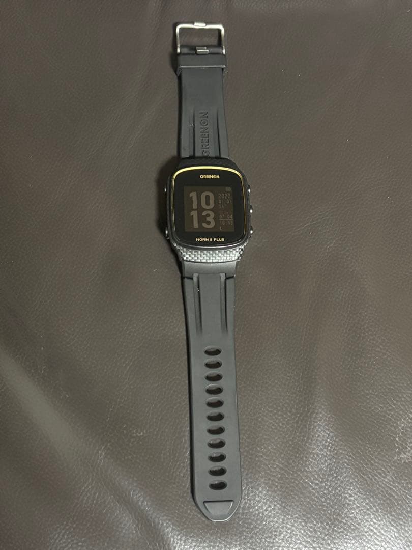 超美品！ザ・ゴルフウォッチ　ノルムⅡプラス　ブラック