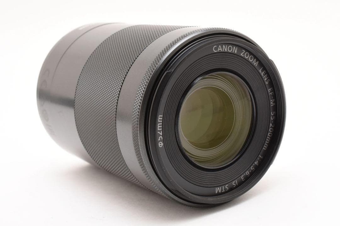 【美品】 Canon EF-M 55-200mm IS STM ズームレンズ