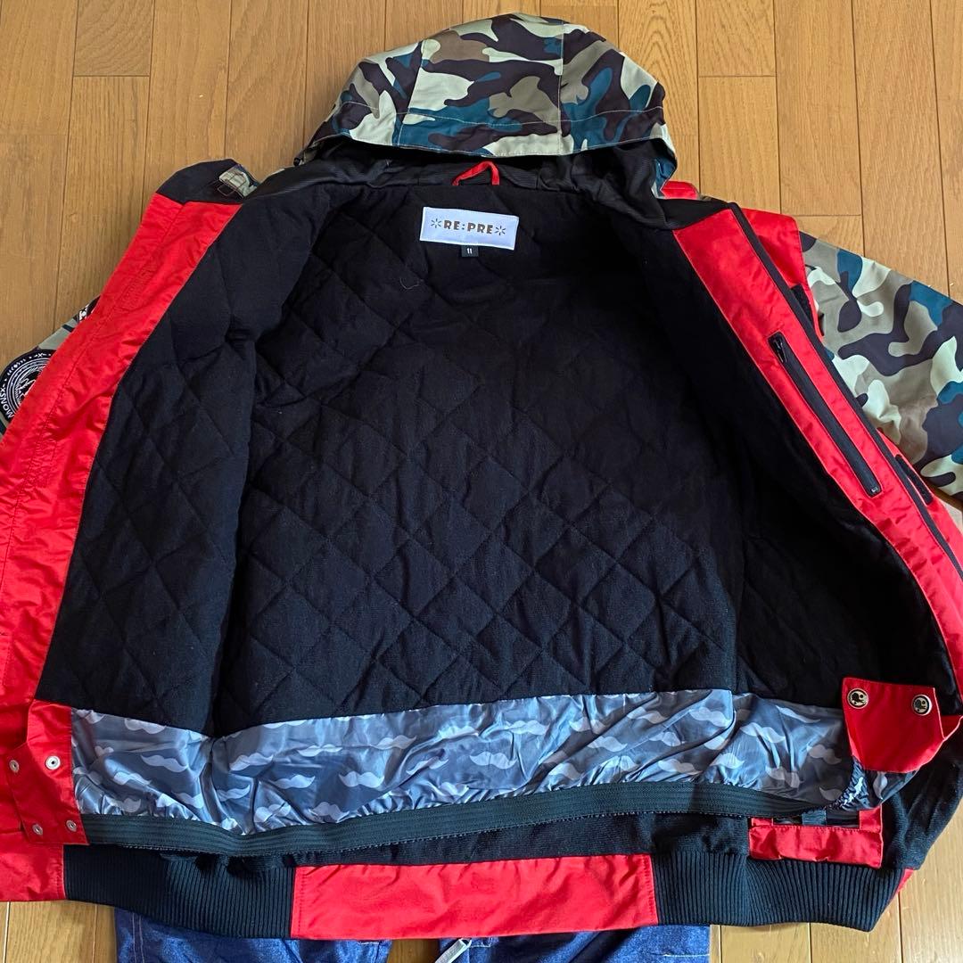 【新品】RE:PRE リプリ　スノーボードウェア　スノボ　11号　Ｌ