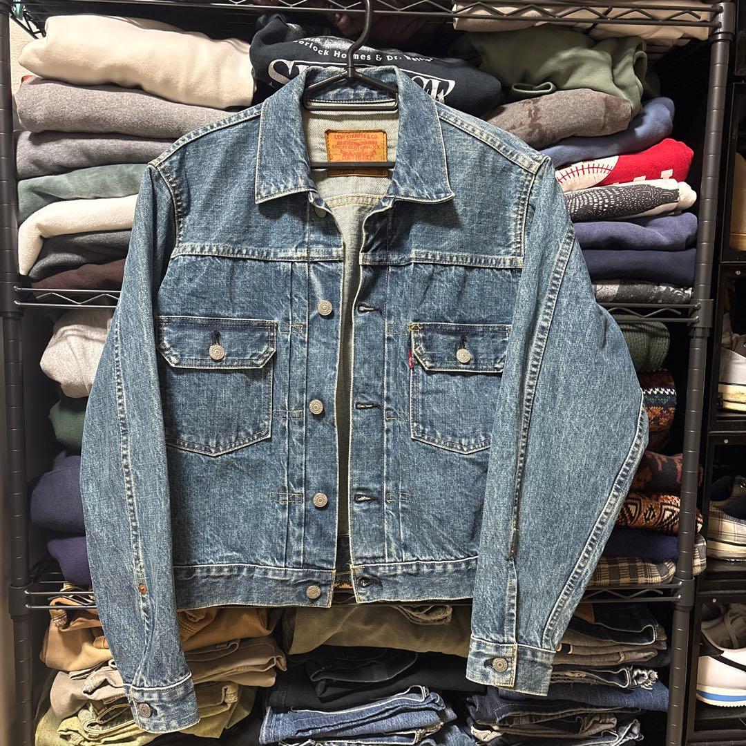 90s LEVI'S 507XX 71507 デニムジャケット ビッグE 38