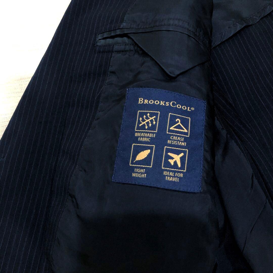 BROOKS BROTHERS MILANO セットアップ スーツ 濃紺 M