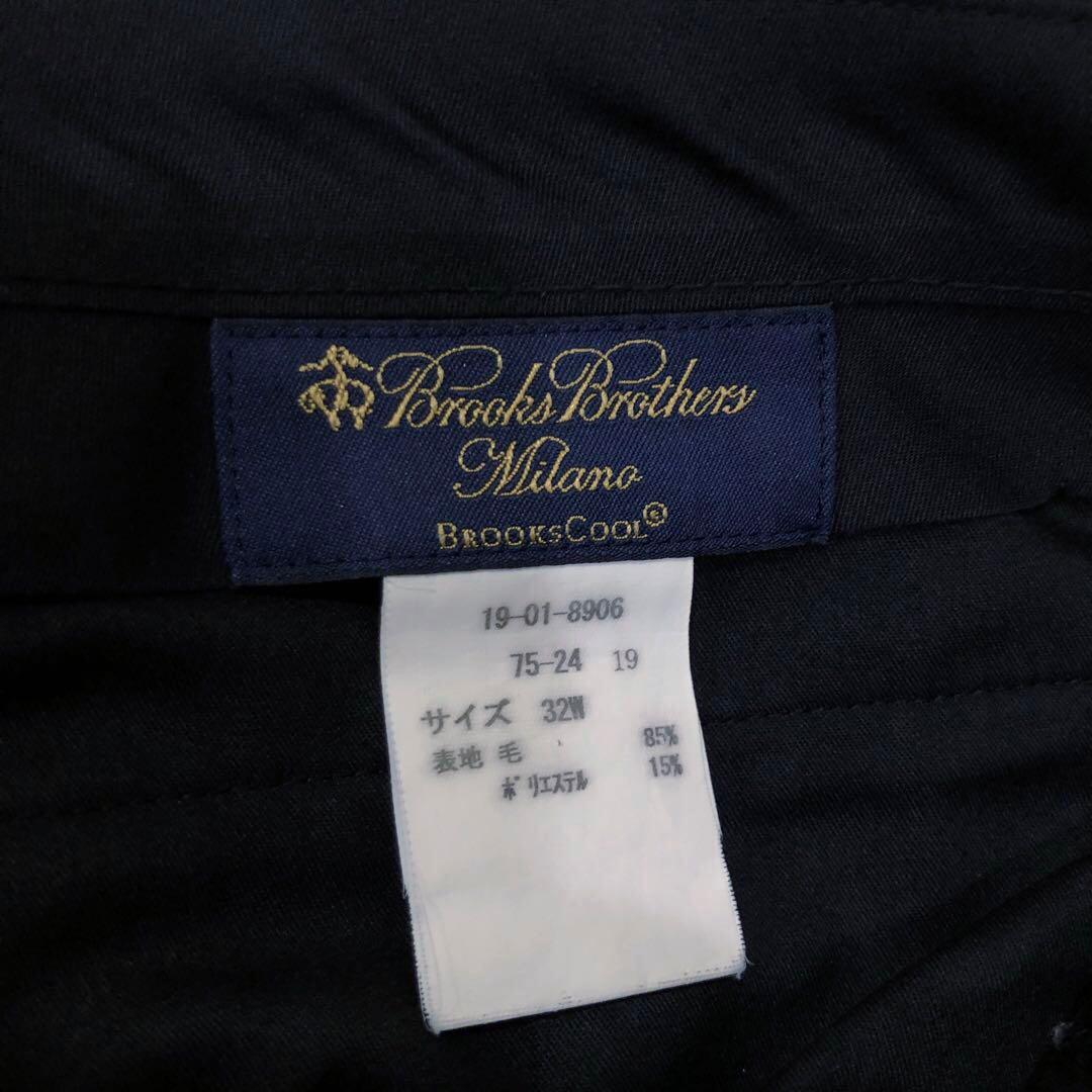BROOKS BROTHERS MILANO セットアップ スーツ 濃紺 M