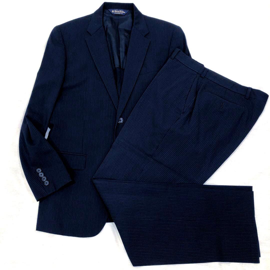 BROOKS BROTHERS MILANO セットアップ スーツ 濃紺 M