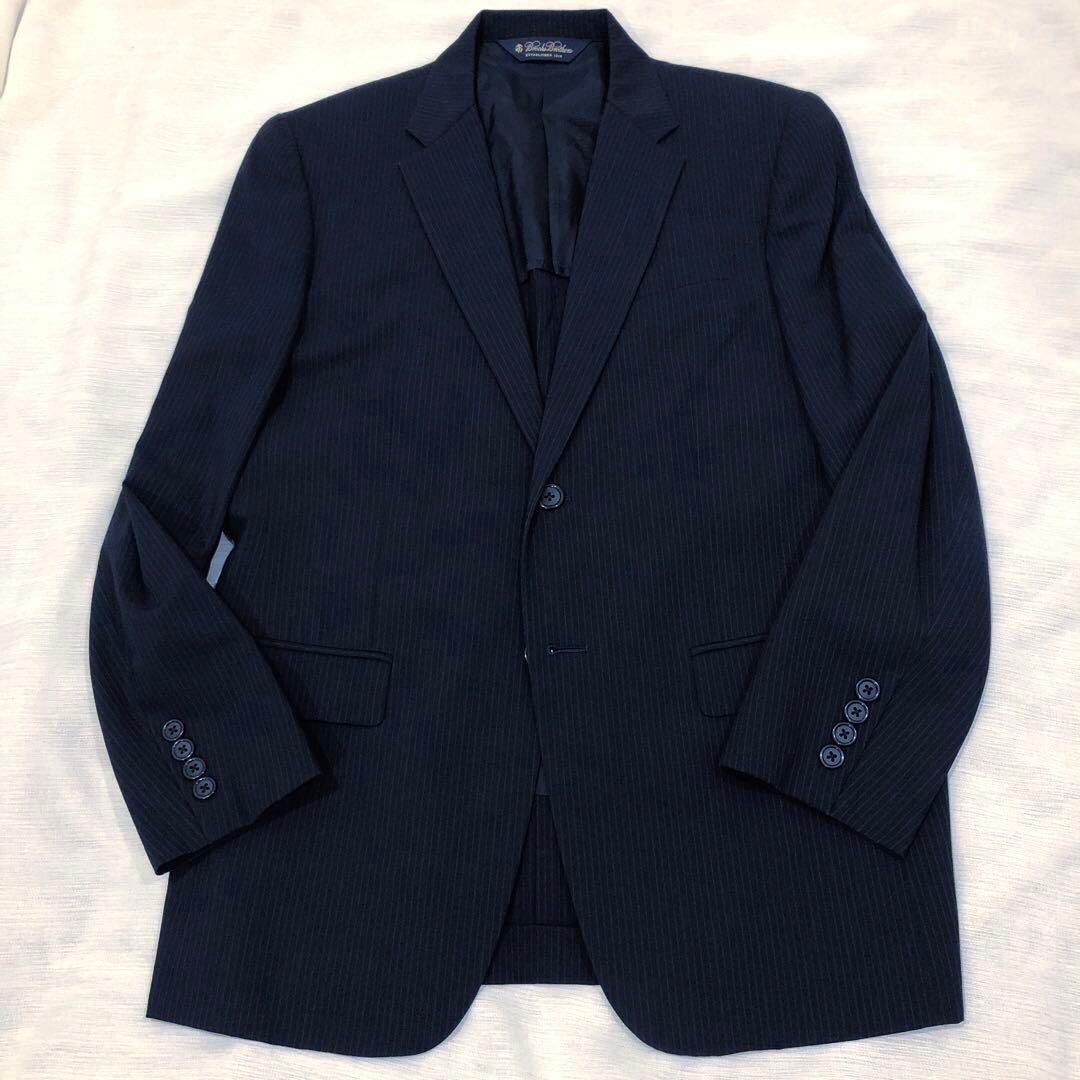 BROOKS BROTHERS MILANO セットアップ スーツ 濃紺 M