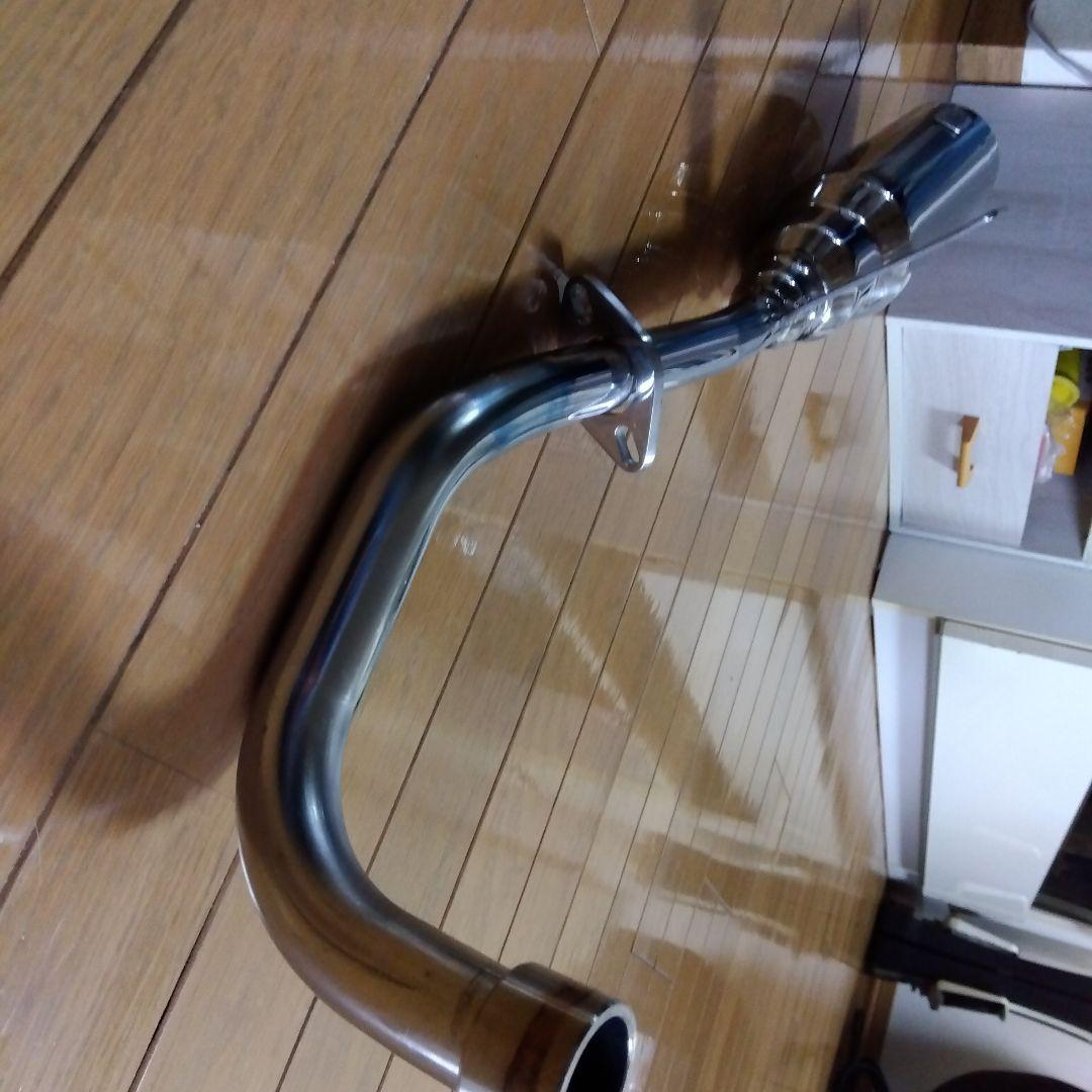 ステンレス製エキゾーストパイプ　スーパーカブ５０用
