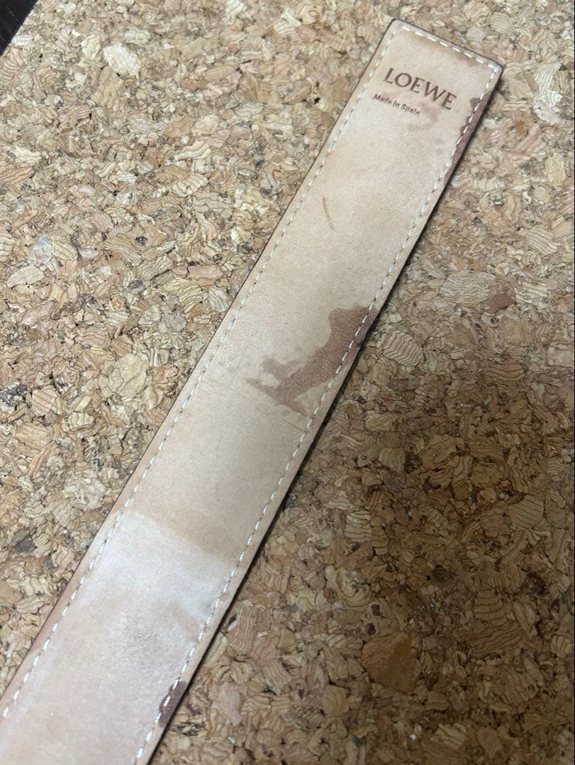 LOEWE ロエベ スラップブレスレット タン