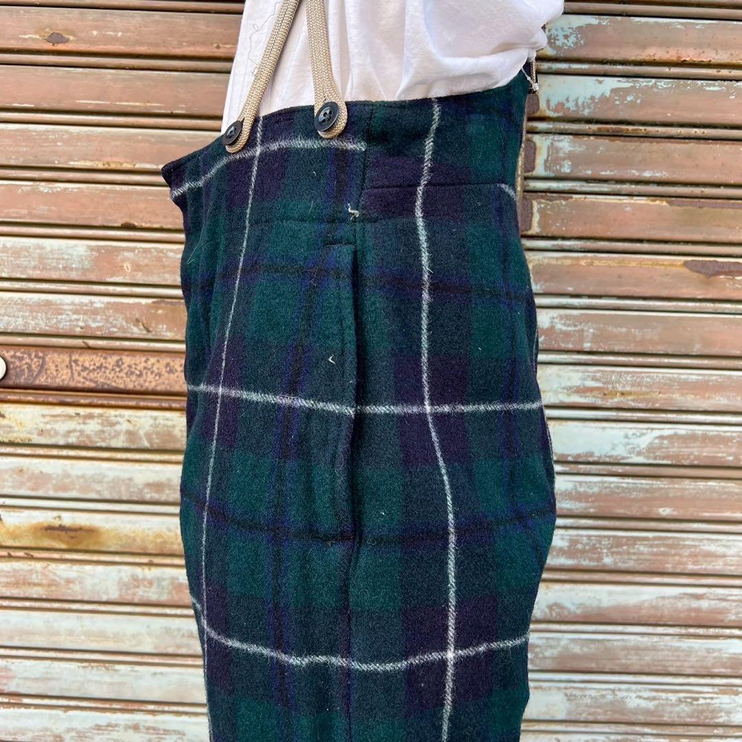 美品 60s スコットランド軍 実物 セレモニーパンツ イギリス軍 ウールパンツ