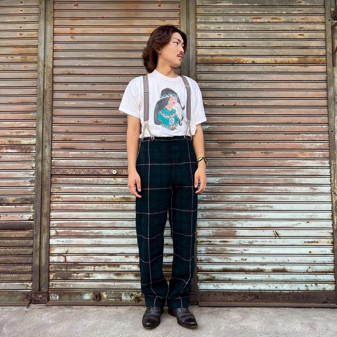 美品 60s スコットランド軍 実物 セレモニーパンツ イギリス軍 ウールパンツ