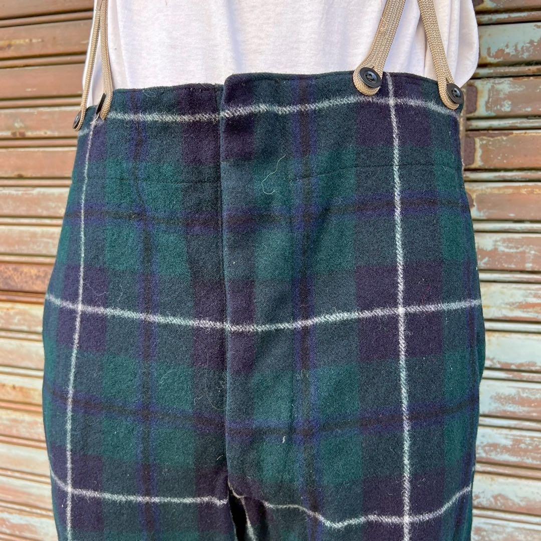 美品 60s スコットランド軍 実物 セレモニーパンツ イギリス軍 ウールパンツ